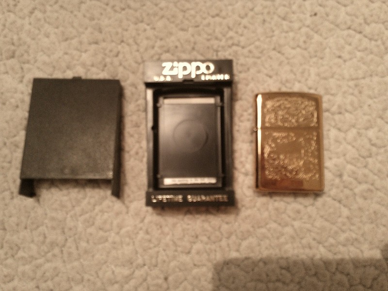Vintage Zippo Camel Gold Lighter ( New Factory Sealed )