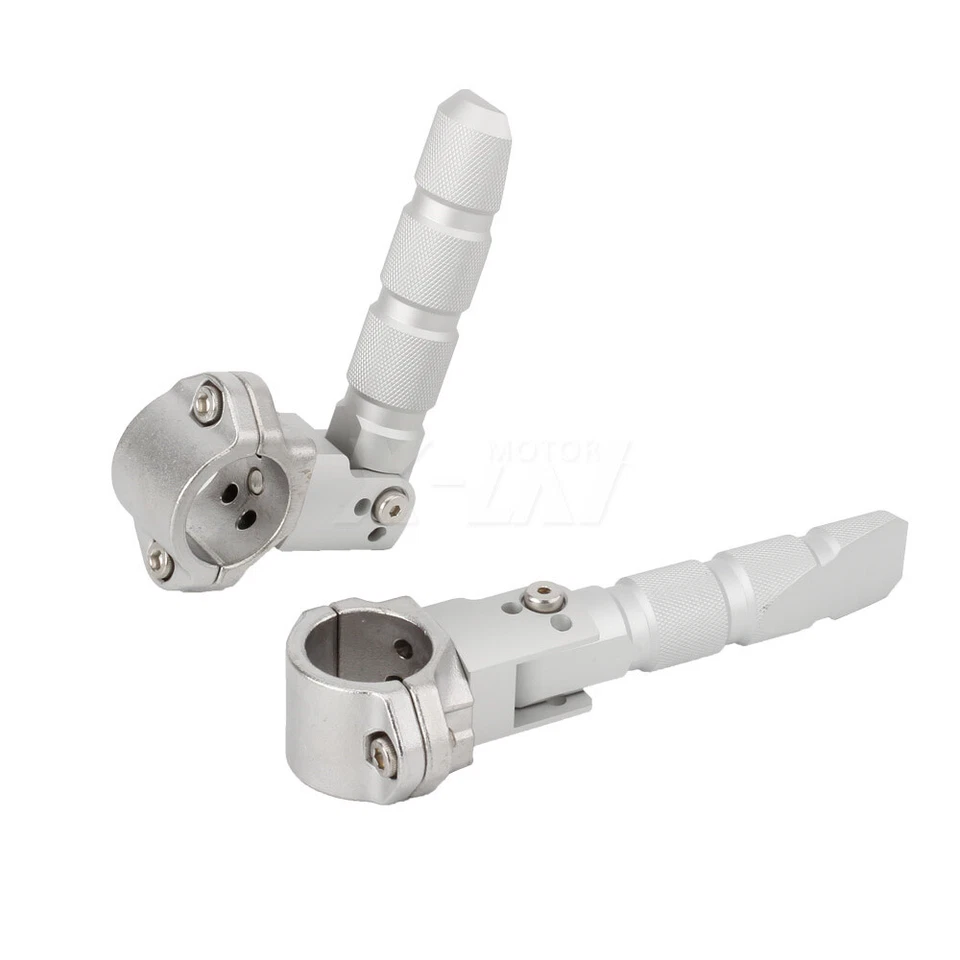 For Honda CX650 / CX650T / CX650C Custom Motorcycle Highway Footrest Foot Pegs - Image 4 of 4