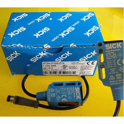 One New SICK WTB9-3P3061S18 Photoelectric Switch Sensor WTB93P3061S18