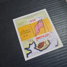 ANTIGUA AND BARBUDA 1976 SG MS494 BICENT OF AMERICAN REVOLUTION MNH