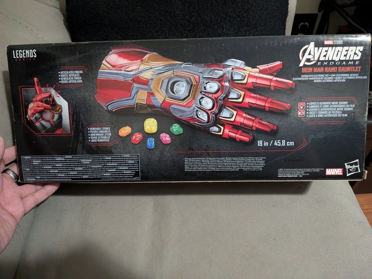 １／１スケールレプリカ　ナノ・ガントレット ホットトイズ LMS007『アベンジャーズ／エンドゲーム』 1／1スケール