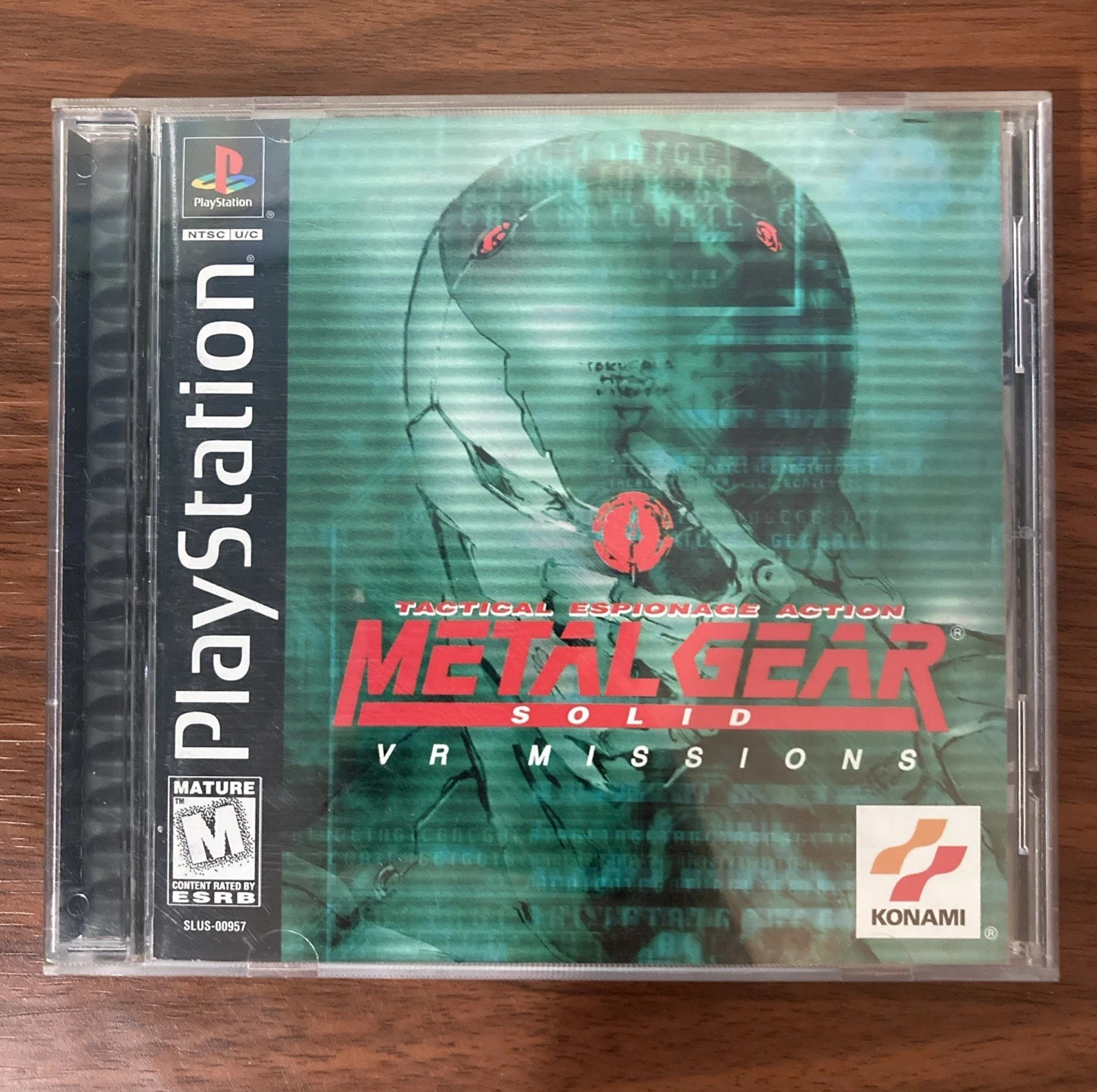 Metal Gear Solid: VR Missions PS1 Playstation 1 Complete Tested Working
