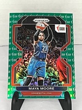 2022 Panini Prizm WNBA Maya Moore #169 Green Minnesota Lynx