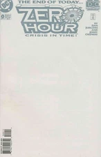 Zero Hour: Crisis in Time #0 VF; DC | White Cover - we combine shipping