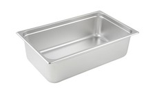 Winco Anti-Jamming Steam Pan, Full-Size x 6-Inch