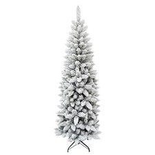 MAURY'S ALBERO DI NATALE EXTRA SLIM 150 CM INNEVATO