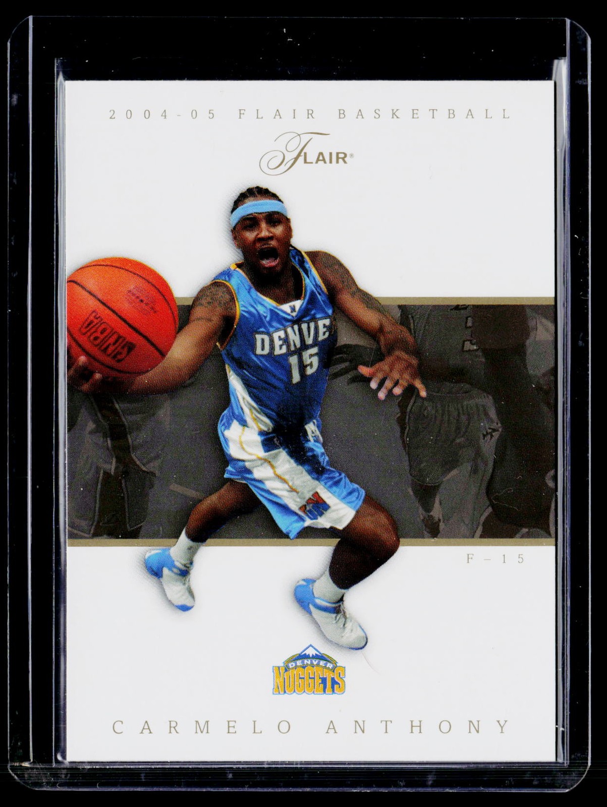 2004-05 Flair #44 Carmelo Anthony BK92