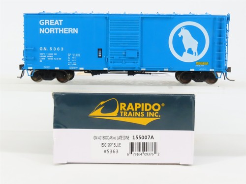 Coche de carga escala HO Rapido 155007A GN Great Northern 40' 5363 RTR | Condition: Used