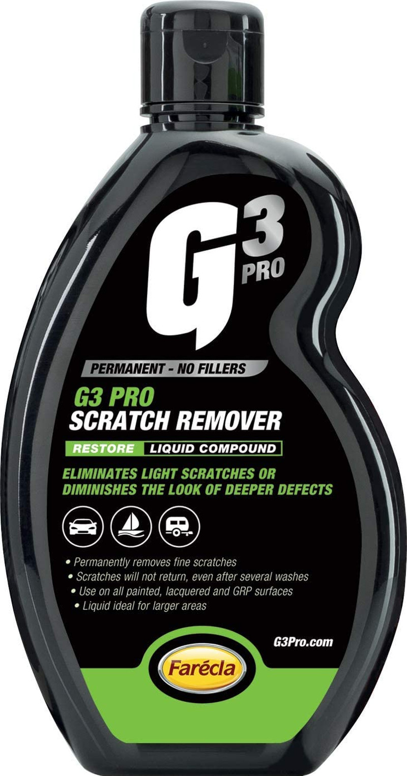 G3 Pro Scratch Remover Liquid 500Ml (7164) – Car Scratch Remover for Hand Applic
