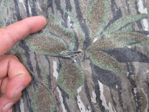 Vintage 90s Rattlers Brand Camouflage Realtree Chamois Shirt Size L Hunting READ - Picture 12 of 13