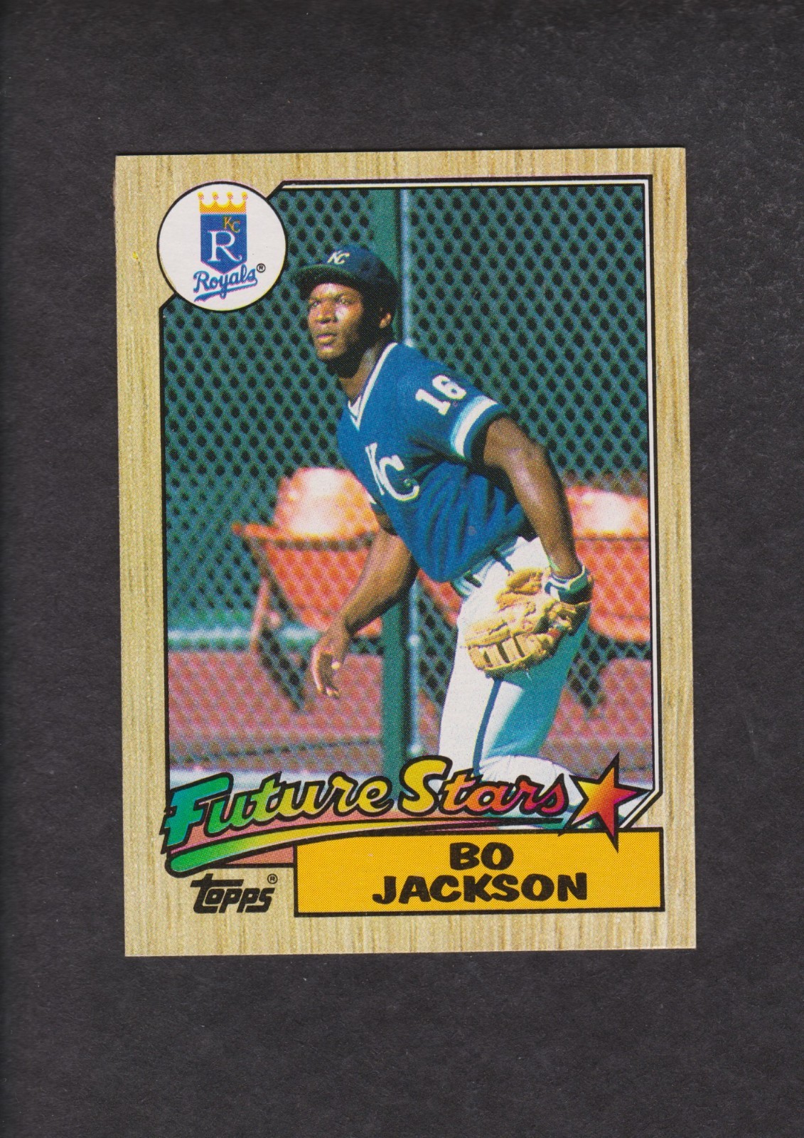 1987 Topps Baseball Rookie Card #170 Bo Jackson Kansas City Royals NMMT Original