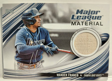 2023 Topps Update Major League Material MLM-WF Wander Franco Game Used Bat Relic