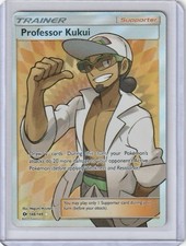 Pokémon TCG Professor Kukui 148/149 Sun & Moon Ultra Rare Full Art Holo ENG on eBay