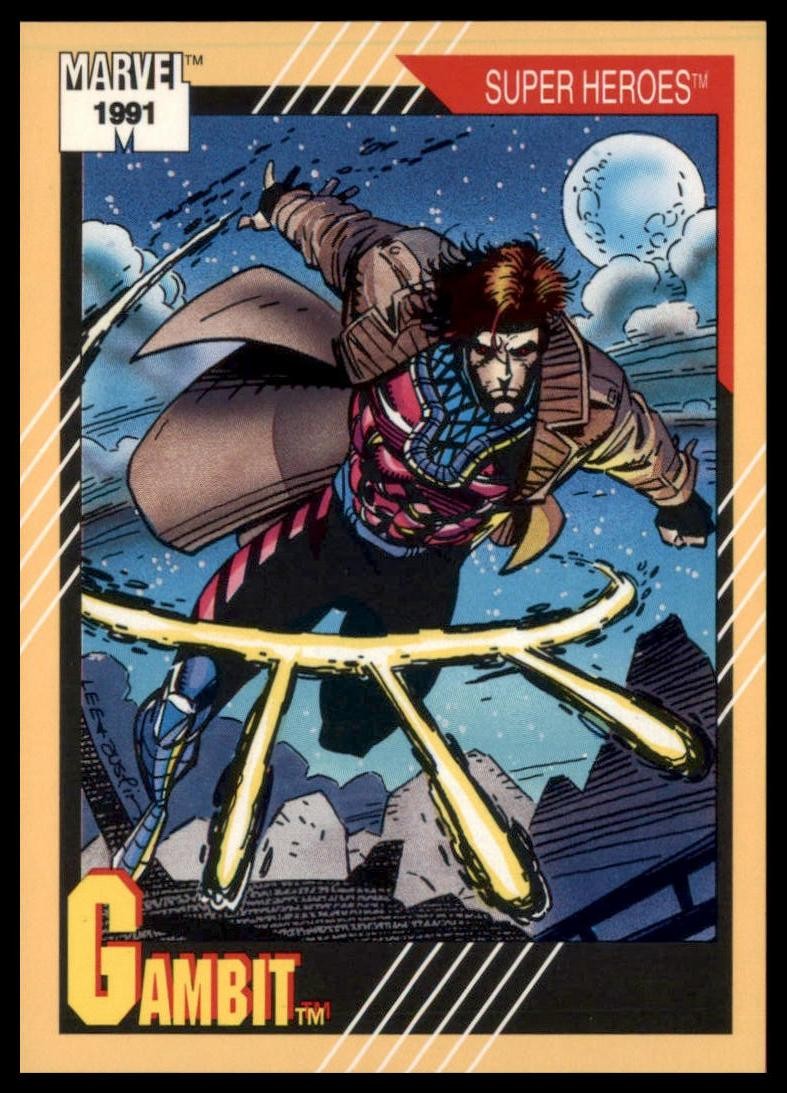 1991 Impel Marvel Universe II #17a Gambit