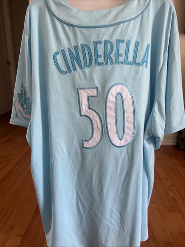 2025 Walt Disney World Cinderella Jaq Gus Gus Baseball Jersey Adult 3XL New - Picture 2 of 3