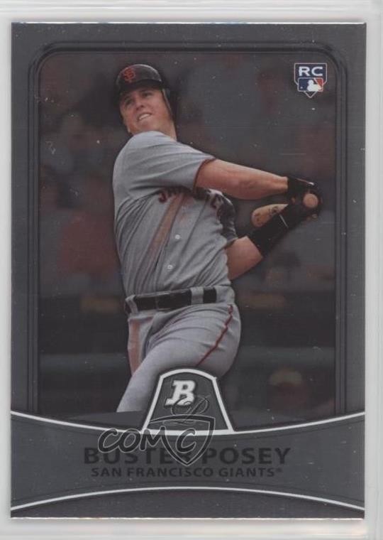 2010 Bowman Platinum Buster Posey #18 5c2