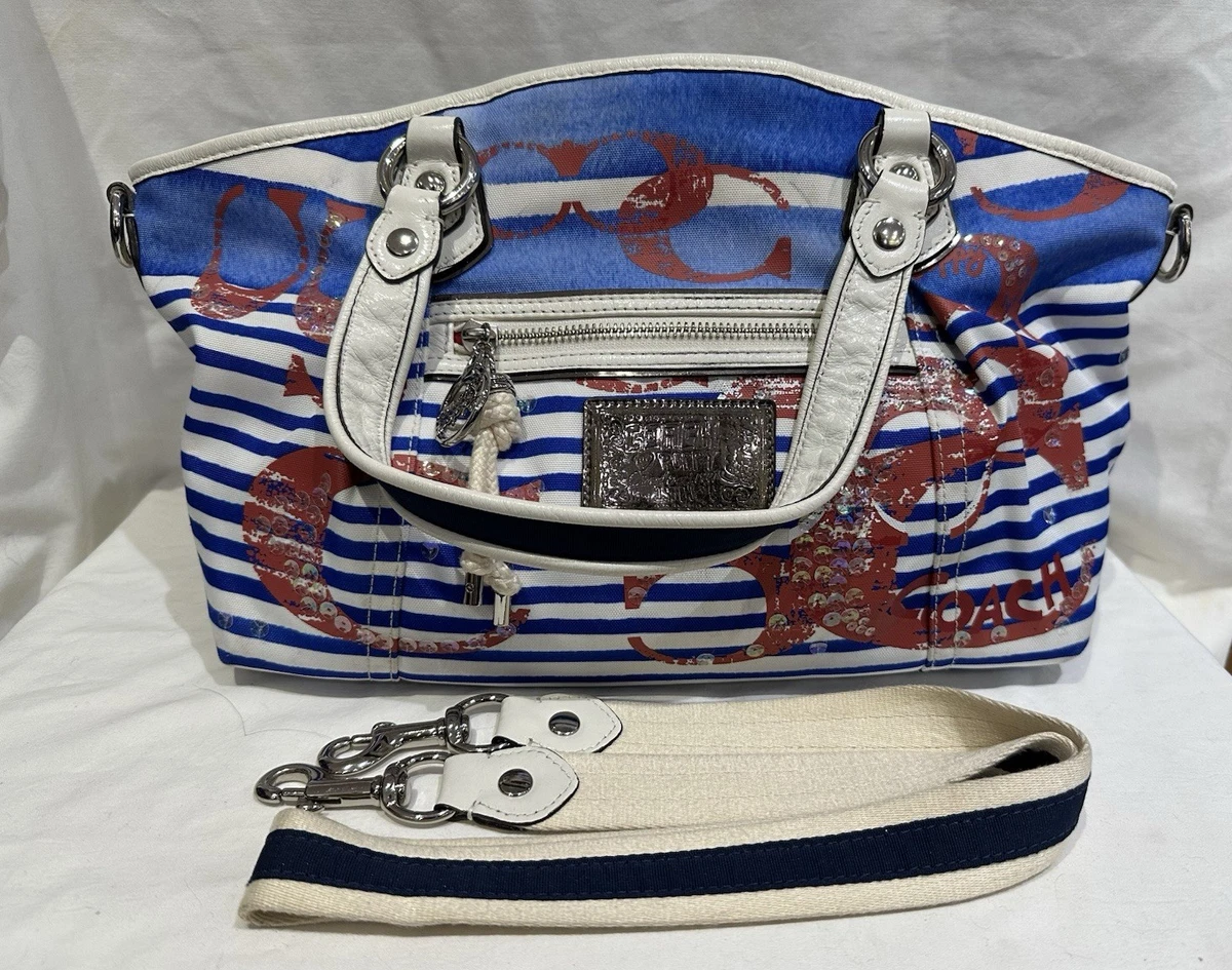 Coach Poppy Sequin Striped Bags & Handbags for Women for sale | eBay