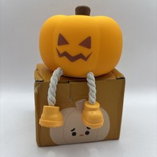 Pumpkin Night Light LED Lamp, Silicone Cute Sleep Companion Lamp US
