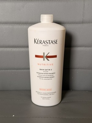 Kérastase Nutritive Bain Satin 2 Shampoo 1000ml für trocken-sensibilisiertes Haar 