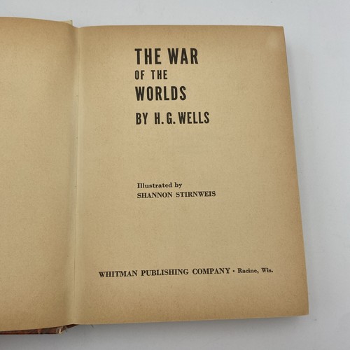 War of The Worlds H.G. Wells Whitman Publishing HC Illustrated 1964 - Picture 4 of 6