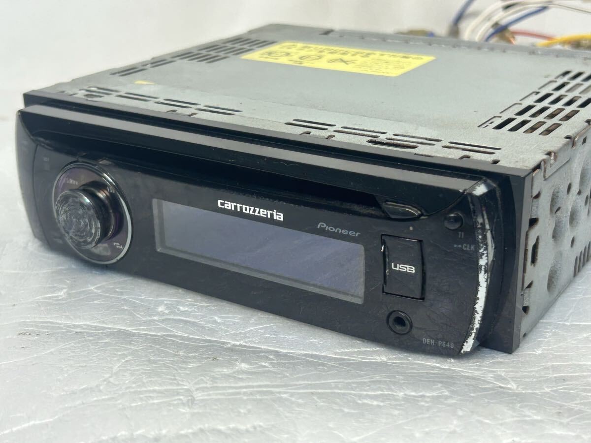 パイオニア。DEH-p640。CDデッキ 【公式通販】