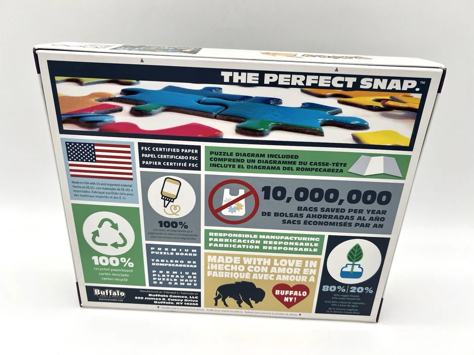 Sealed Buffalo Games Pokémon 2000 Piece Puzzle 2022 Nintendo Game Freak - Image 3 of 4