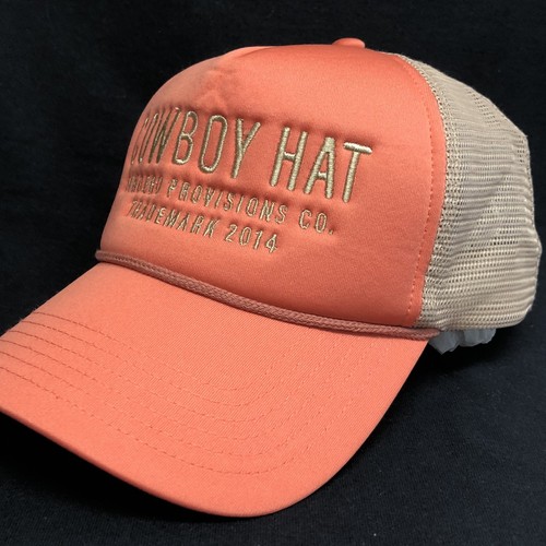Sendero Provisions Co. Cowboy Trucker Hat Snapback Pink Cap Womens Free People