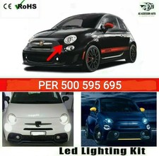 KIT LED H7 6000K ANABBAGLIANTI PER FIAT ABARTH 500 595 695 CANBUS NO ERROR 