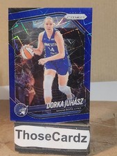 2025 Panini Prizm WNBA Blue Velocity Prizm #109 Dorka Juhasz