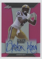 2018 Leaf Metal Draft Pink 8/20 Arden Key #BA-AK1 Auto lm7