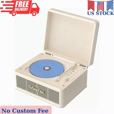 Portable CD Player with Bluetooth 5.2, Rechargeable Battery & Built-in Speakers