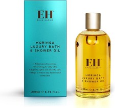 Emma Hardie 200ml Moringa Luxury Bath & Shower Oil, Reduces Dryness & Irritatio