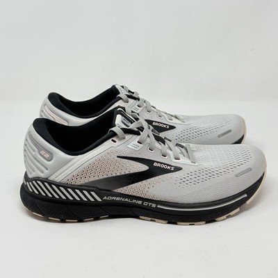 Brooks Adrenaline GTS 22 Shoes Womens 11.5 M Gray Pink Running Walking Sneakers