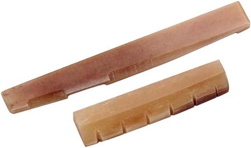 Седло и гайка для акустической гитары Camel Bone с прорезями - Изображение 4 из 4