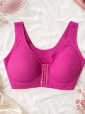 Luna Hug Seamless Front Closure Bra Wireless Supportive Shaping Bra Size XL