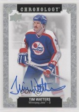 2018-19 Upper Deck Chronology Franchise History Tim Watters #FH-WI-TW Auto 00b6