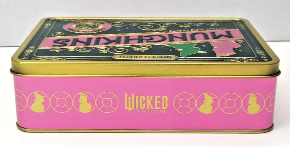Dunkin X Wicked Oz Munchkin lata "Wicked For Good" FRETE GRÁTIS - Imagem 4 de 4