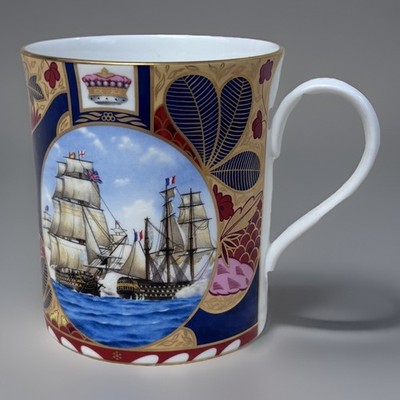 Royal Worcester Nelson Collection HMS Victory Fine Bone China Tasse (verpackt) 2003