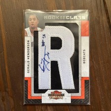 Gerald Henderson Autograph Card Rookieclass Nba