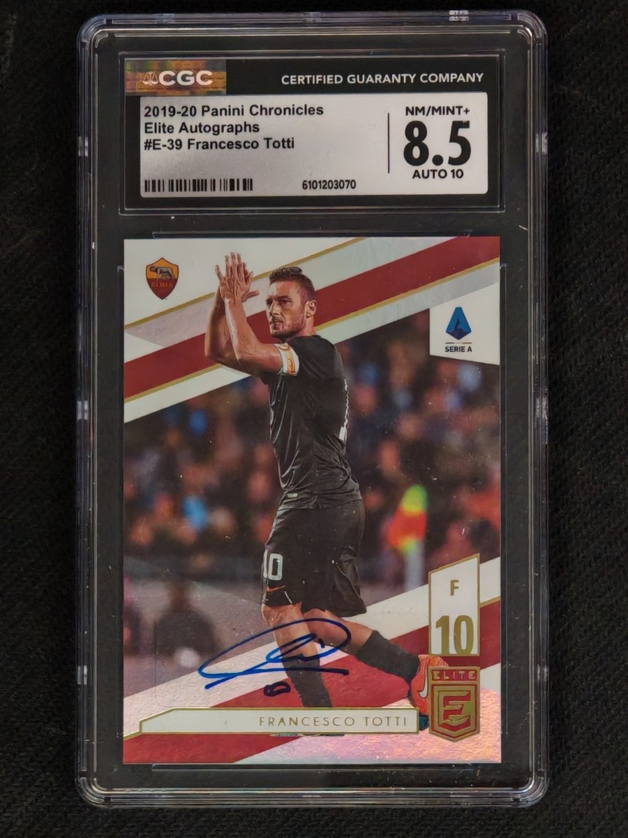 2019-20 Panini Chronicles - Elite Francesco Totti #E-39 Status