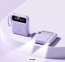 10000mAh Portable Power Bank LILAC