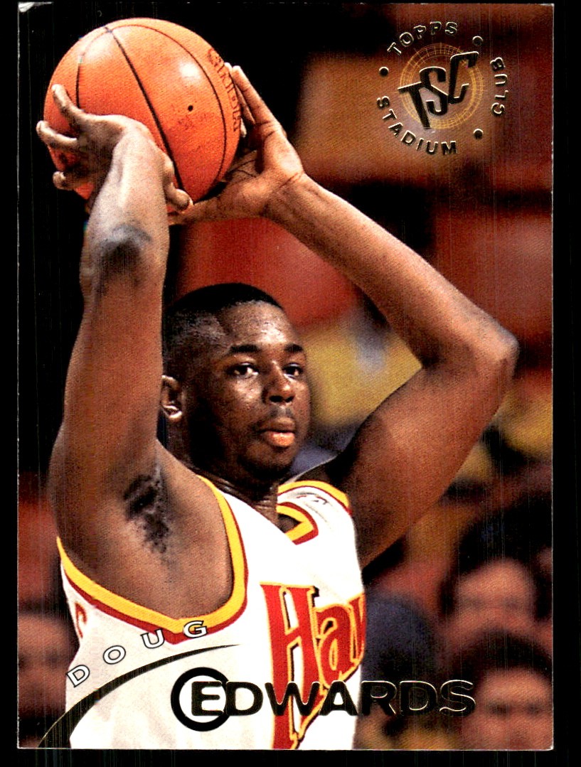 Doug Edwards 1994-95 Stadium Club #77 Hawks FREE SHIPPING StackedPacks
