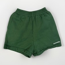 HOUSE OF CB Auden Green Jersey Track Shorts Size XS Sweat Shorts
