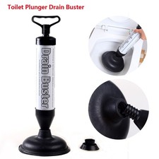 Toilet Plunger Drain Buster Vacuum Plunger Drain Unblocker for Sink and Toilet