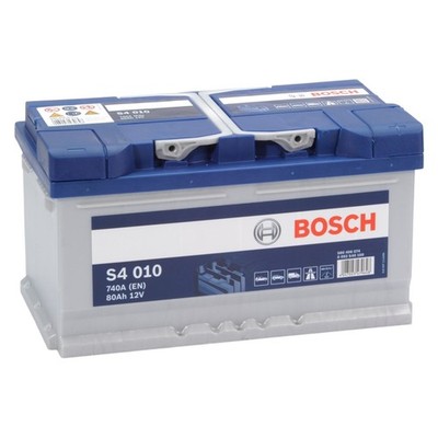 BOSCH S4 010 Autobatterie 12V 80Ah 740A Starterbatterie ersetzt 80Ah 720A 740A