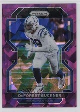 2021 Panini Prizm Purple Ice Prizm 31/225 DeForest Buckner #26 1ss7