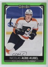 2021-22 O-Pee-Chee Neon Green Border 38/50 Nicolas Aube-Kubel #380 u6m