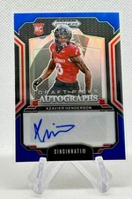 2025 Prizm Draft Picks Xzavier Henderson Draft Picks Blue Auto RC /249 #DPA-XHN