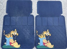 Disney Winnie The Pooh Tigger Car Truck 2 Front Rubber All Weather Floor Mats