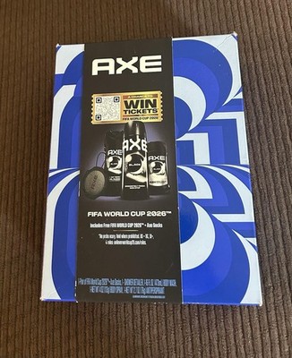 Axe Black FIFA World Cup 2026 Gift Set New Body Spray Wash Deodorant Socks 5pc